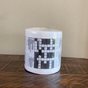 Crossword Toilet Paper